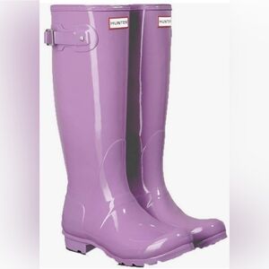 Hunter Women's Lavender Rain Boots